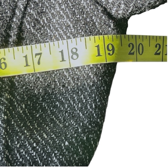 New Kenneth Blake New York Heathered Black/White Double Breasted Coat (M) - Picture 11 of 16